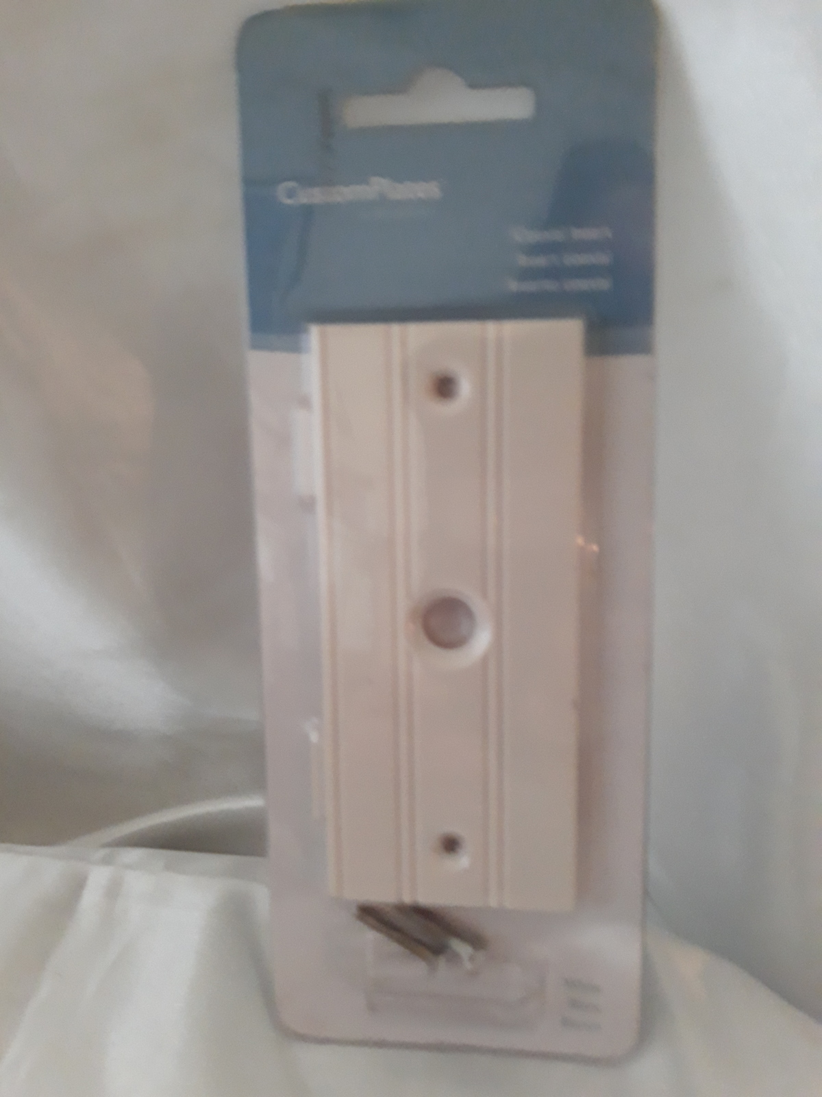 Brainerd (141383) Coaxial Insert Wallplate, White - $7.00