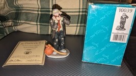 EMMETT KELLY JR Signature Collection &quot;Toothache&quot; By Flambro Figurine w/Box  - £15.56 GBP