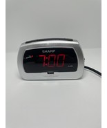 Sharp Alarm Clock Model SPC185 With USB Port Tested &amp; Working. - $14.37