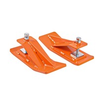 Doppy 2Pcs Tractor Bucket Protector, Ski Edge Protector, Bucket Edge Anti-Skid - £72.51 GBP