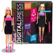 Year 2013 Barbie Digital Dress 12&quot; Doll Caucasian Model BARBIE Y8178 with Stylus - £47.17 GBP