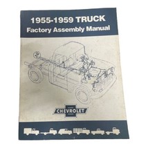 1955-1959 Chevy Truck Factory Assembly Manual 1993 Reprint Golden State ... - $25.49