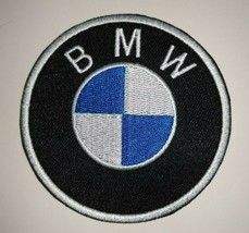 BMW Belgian Motor Works~Embroidered Patch~Car Truck Auto~3&quot; Round~Iron Sew On  - £3.05 GBP