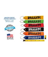 BRAAAP! Keychain Patch High-Quality Dirt Bike Embroidery | 2-Sided Fabri... - $11.95