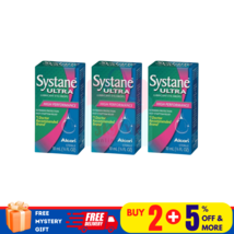 3 X Alcon Systane Ultra Lubricant Eye Drops High Performance 10ml - $31.86