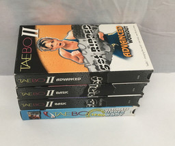 vhs 4 exercise tape lot Taebo II basic and  advanced workout ulimate upp... - $370.78 MXN