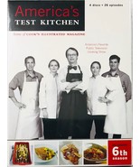 America’s Test Kitchen - The Complete 6th Season - 4 Discs - 26 Episodes... - £7.72 GBP