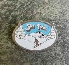 SKI TEK Boot Fitters Shop Gear Travel Skiing Resort Souvenir Lapel Hat Pin RARE - £6.72 GBP