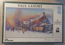 Paul Landry The Toymaker 1000 Piece FX Schmid Puzzle 1993 26.5”x17.25” No. 90028 - $18.69