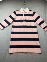 Abercrombie &amp; Fitch Rugby Polo Shirt Dress Womens S Stripe Preppy Academia - £23.74 GBP