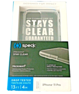 Original Speck Case Presidio Stay Clear for iPhone 11 Pro - Clear - £3.81 GBP