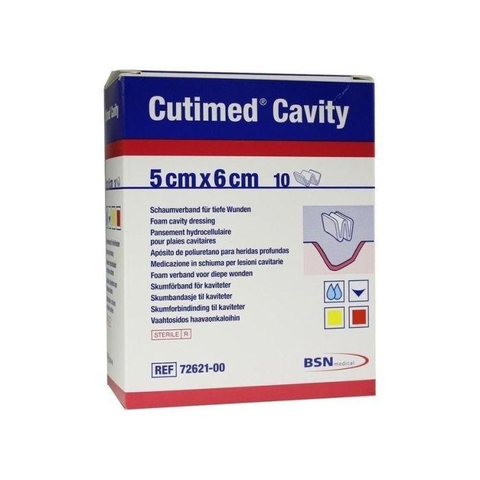 Cutimed Cavity Dressings x 10 (Choose Size)  Sterile Foam Absorbent Conformable