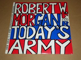 Robert W. Morgan Today&#39;s Army Record Vinyl Album 2 Disc Vintage 1974 Promo - £39.10 GBP