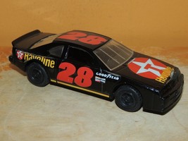 Tootsietoy 5&quot; T-Bird Hardbody Stock Car 28 Havoline Goodyear Champion Ha... - $9.89
