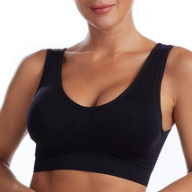 Compression Wirefree High Support Bra for Women Everyday Wear Exercise B... - $12.99