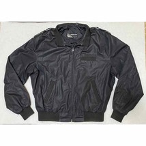 Vintage 1980s Europe Craft Members Only Black Jacket Men’s Size 42 Large... - $33.81