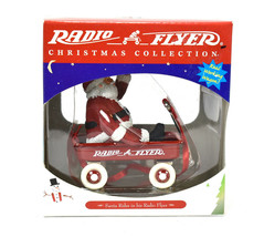 Radio Flyer Christmas Collection Wagon Tree Ornament Model 120 Santa Claus - $21.73
