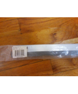 36&quot; x 1.5&quot; metal screw on door sweep mill finish grey rubber code #76001... - $5.41 CAD