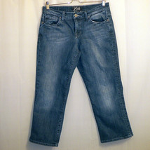 Lucky Brand Crop Jeans Women&#39;s Size 8 / 29 Blue 23 1/4&quot; Inseam - £7.83 GBP