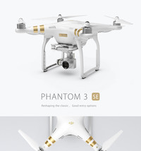 DJI Phantom 3 SE Drone With 2.7K-4K HD Camera &amp;Gimbal RC Copter P3 GPS S... - £1,234.32 GBP