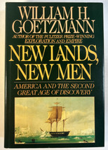 New Lands, New Men by William H. Goetzmann - 1986 Hardcover Book - £12.56 GBP