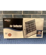 Deflect-o Air Deflector Side Wall Register Vent Clear Adjusts 10&quot;-16&quot; NO... - $27.39 CAD