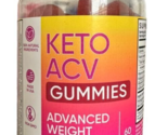 Keto ACV Gummies Advanced Weight Loss – 1,000mg Keto Apple Cider 60ct Ex... - $17.81