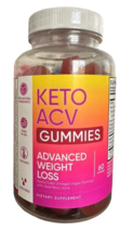 Keto ACV Gummies Advanced Weight Loss – 1,000mg Keto Apple Cider 60ct Exp:06/25 - £14.23 GBP