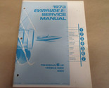 1973 Evinrude Service Atelier Réparation Manuel 6 HP 6302 6303 OEM Bateau X - $69.87