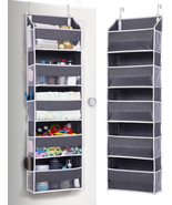 1 Pack over Door Organizer with 5 Large Pockets 10 Mesh Side Pockets, 44... - €36,87 EUR
