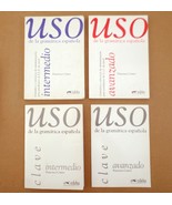 Uso De La Gramatica Espanola Intermedio &amp; Avanzado &amp; Libros de Respuesta... - $24.22 CAD
