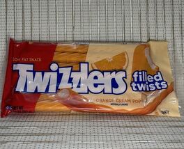 TWIZZLERS FILLED Twists - ORANGE CREAM POP - Candy Licorice 11 oz Bag Fr... - $12.82