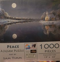 Sunsout 29161 Peace 1000 piece jigsaw puzzle, Sam Timm, New! Free Shipping! - $26.17