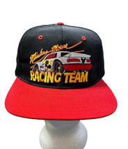 Mickey Mouse Racing Team Snapback Hat Cap Mickey Unlimited  Black Disney Flat - £30.45 GBP