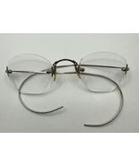 Gaspari 1/10 12K Gold Filled Wire Eyeglass Rimless Frames 12K GF - Has R... - $636.44 MXN
