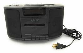 Sony Dream Machine Dual Alarm Clock Radio Cassette Tape Player Stereo Icf-cs650 - $135.00