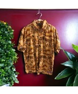 High Seas Men’s Vintage Short Sleeve Football Hawaiian Shirt Size XL Gold - €10,19 EUR  High Seas Men’s Vintage Short Sleeve Football Hawaiian Shirt Size XL Gold - €10,19 EUR