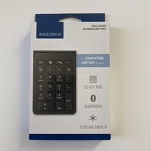 Insignia - 22-Key Bluetooth Scissor Switch Number Keypad Windows, macOS,... - $228.37 MXN