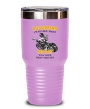 Mom Tumbler Mom - Your First Mistake LtPurpe-T-30oz - £24.45 GBP