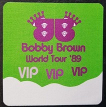 NEW EDITION / BOBBY BROWN - VINTAGE ORIGINAL CONCERT TOUR CLOTH BACKSTAG... - £7.86 GBP