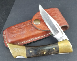 Case XX lock back pocket knife 1987 P197 LSSP &quot;SHARK TOOTH&quot; folding sheath - $1,842.66 MXN