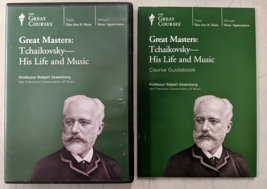 Great Masters: Tchaikovsky Great Courses VG+ CDs &amp; Guidebook - £7.64 GBP