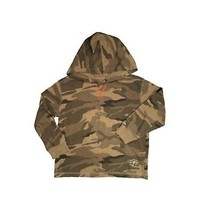 Wrangler Jeans CO. Green Camo Long Sleeve Hoodie Size 4/5 - £8.88 GBP