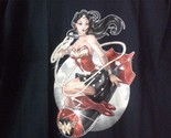 TeeFury Wonder XLARGE &quot;Wonder Bomb&quot; Wonder Woman Tribute Shirt NAVY - £12.17 GBP