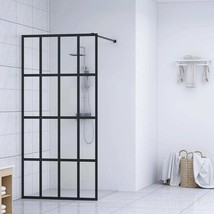 vidaXL Walk-In Shower Screen Clear Tempered Glass 76x203cm - $282.99