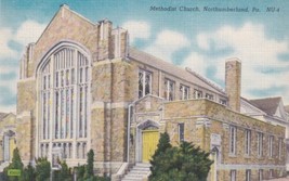 Methodist Church Northumberland Pennsylvania PA Postcard N05 - £2.35 GBP