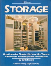 HPBooks STORAGE Great Ideas for Every Room in the House 1988 - £1.38 GBP