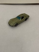 Vintage W.T. 202 Chevrolet Corvette Racer 1/64 Diecast Green Chevy  - $8.00