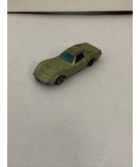 Vintage W.T. 202 Chevrolet Corvette Racer 1/64 Diecast Green Chevy  - $8.00