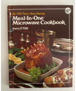 MEAL-IN-ONE Microwave Cooking Litton 1977 Cookbook Recipes - $12.86